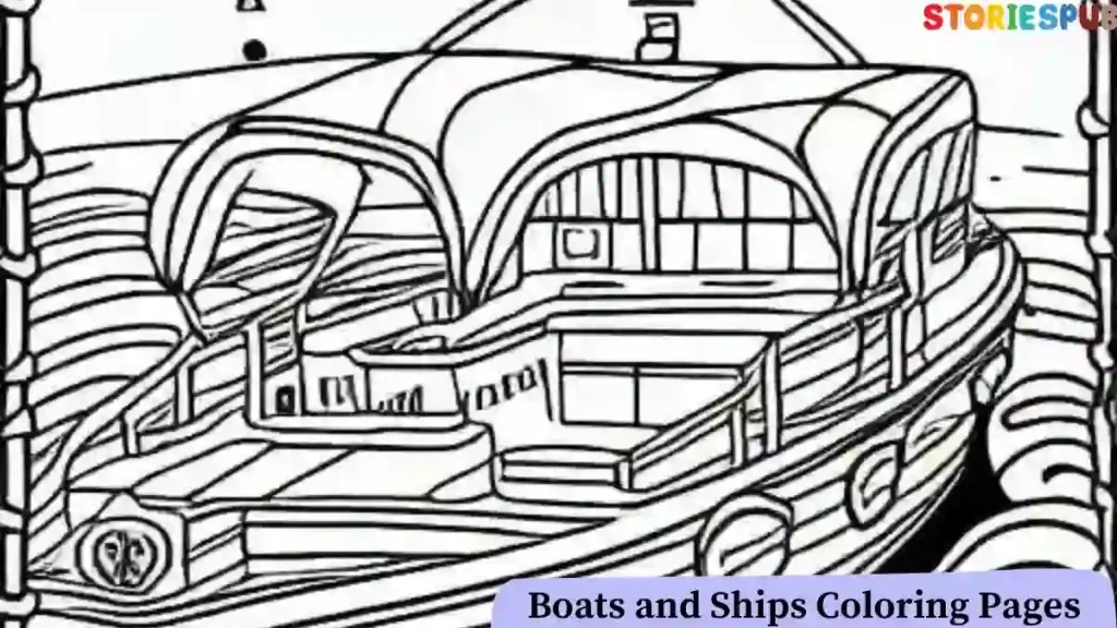 Boats-and-Ships-Coloring-Pages