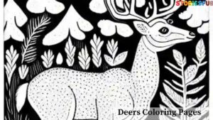 Read more about the article Deers Coloring Pages | For kids and adults