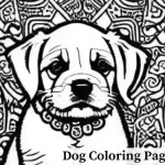 Free Dog Coloring Pages for Kids and Adults