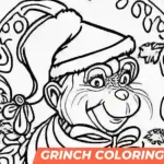 Grinch Coloring Pages | For kids and adults