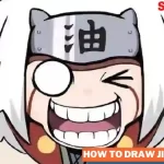 How To Draw Jiraiya Face | Easy Step By Step