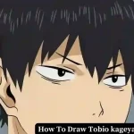 How To Draw Tobio kageyama | Haikyuu