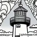 Lighthouse Coloring Pages – For Kids