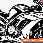 Super Bikes Coloring Pages for kids
