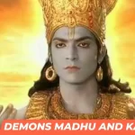 The Epic Defeat of Demons Madhu and Kaitabha by God Vishnu