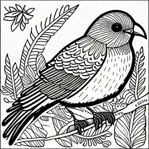 Birds-coloring-pages