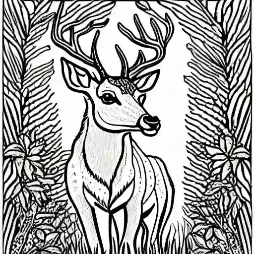 Deers-coloring-pages
