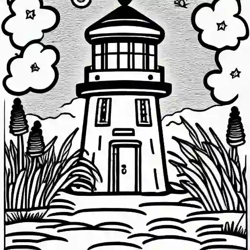 Lighthouse-Coloring-Pages