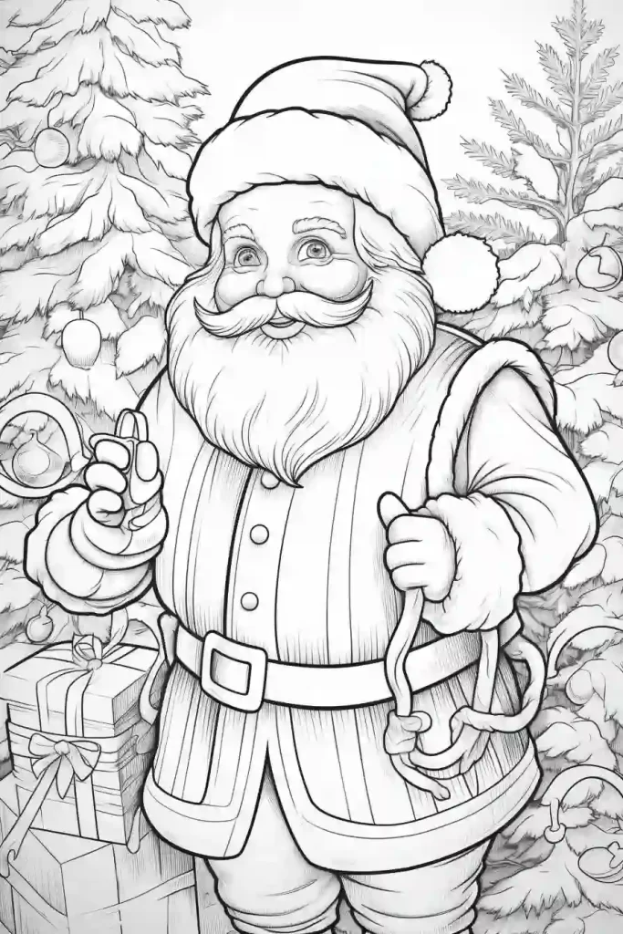 Santa-Claus-Coloring-Pages 