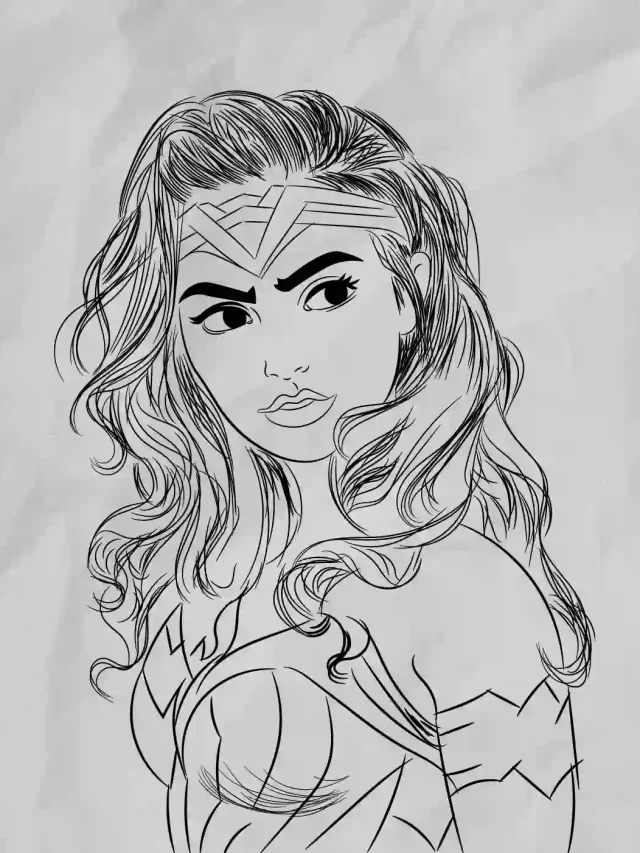 How-to-Draw-Wonder-Woman