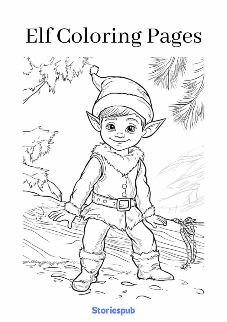 Elf-Coloring-Pages