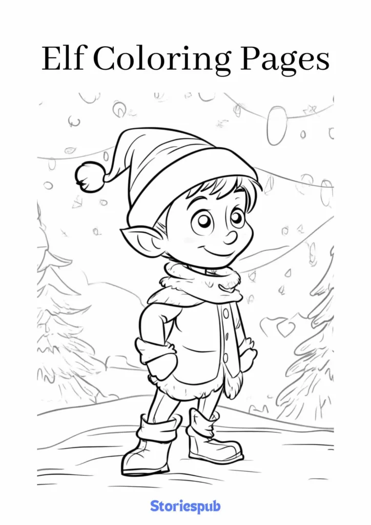 Elf-Coloring-Pages