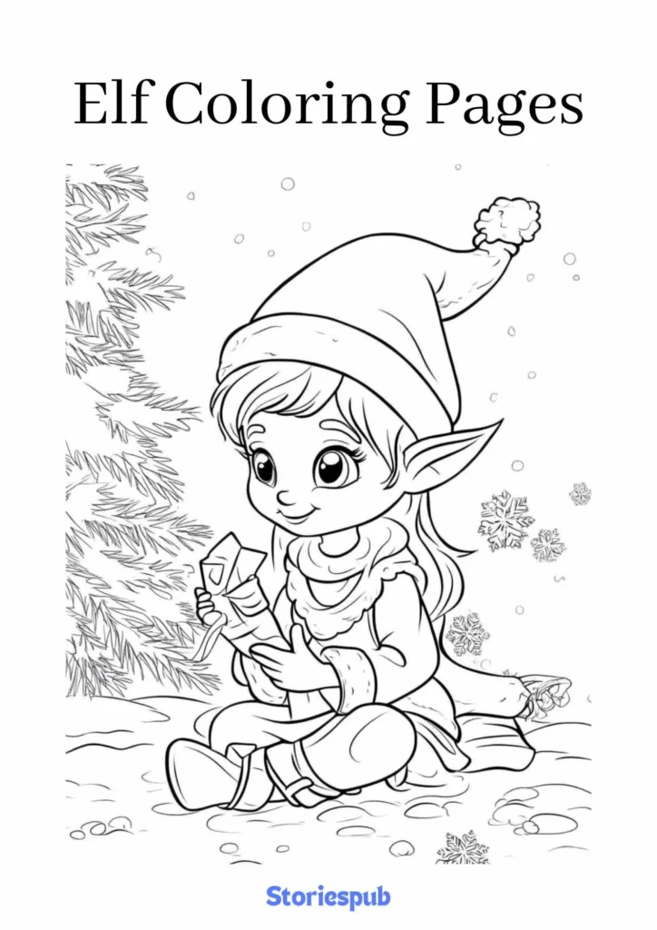 Elf-Coloring-Pages