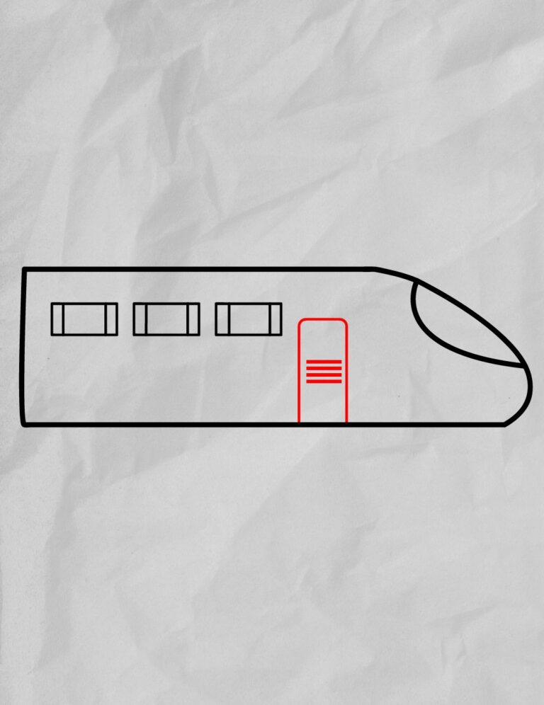 How To Draw Train Easy Drawing Step By Step | Storiespub