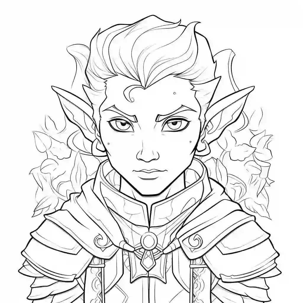 Elf-Coloring-Pages