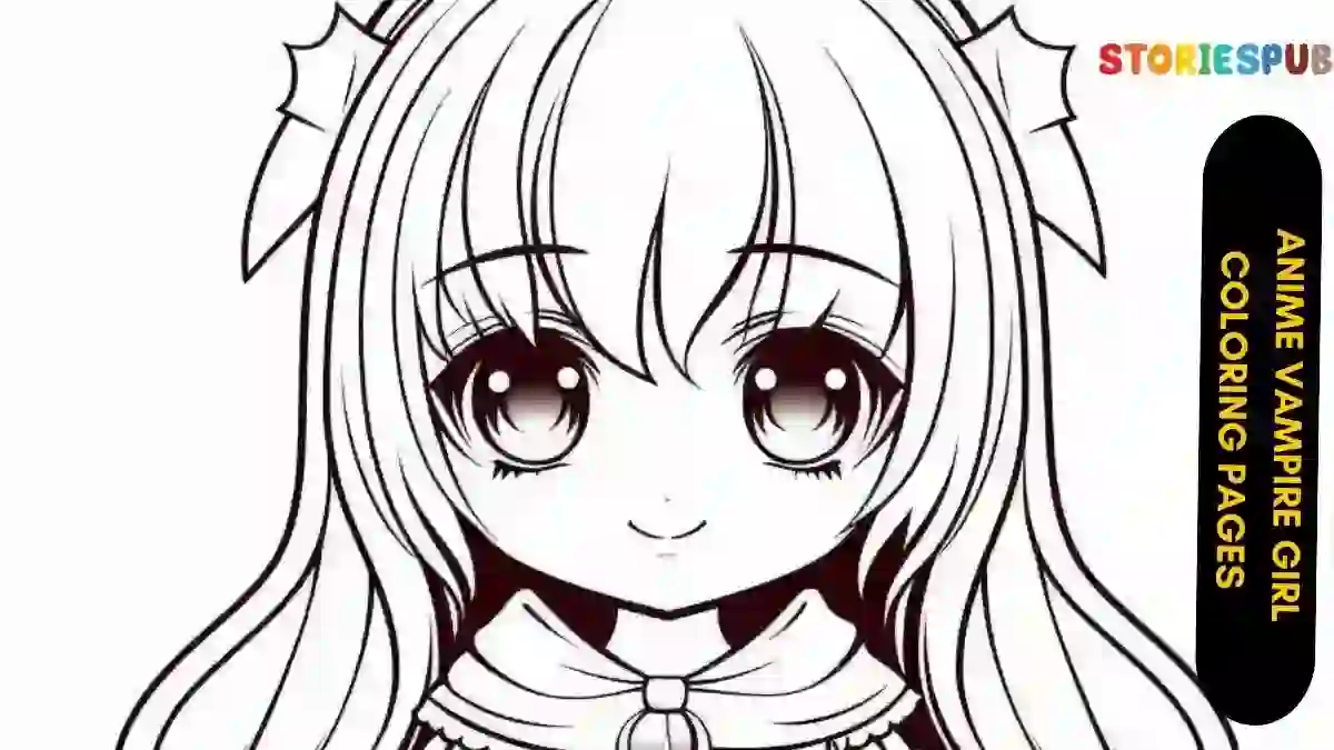 Read more about the article Collection of Anime Vampire Girl Coloring Pages