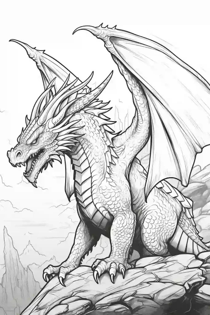 Dragon-Coloring-Pages