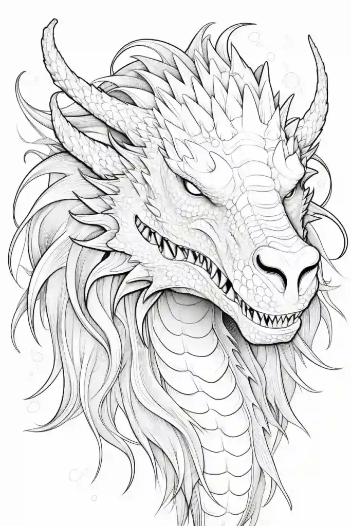 Dragon-Coloring-Pages 