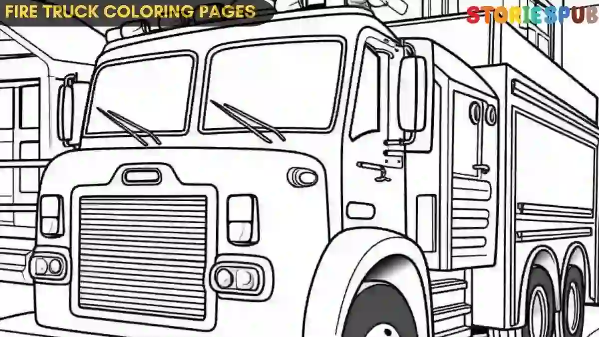 Read more about the article Free Printable Fire Truck Coloring Pages | For Kids & Adults
