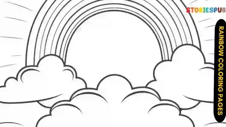 Rainbow-coloring-pages