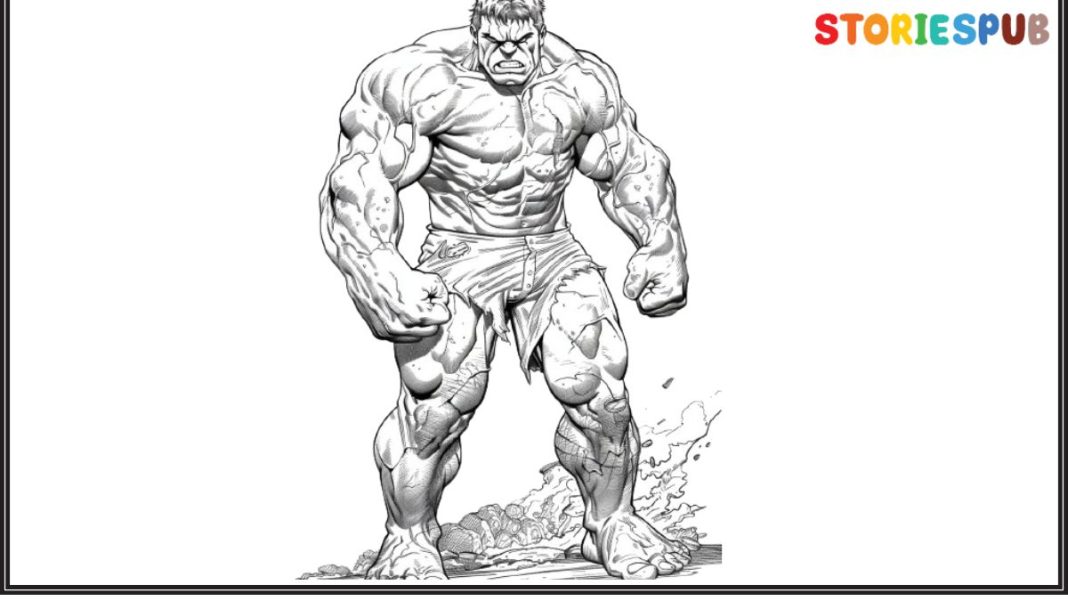 Hulk-coloring-pages