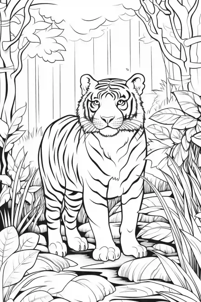 Jungle-Coloring-Book-Coloring-Pages