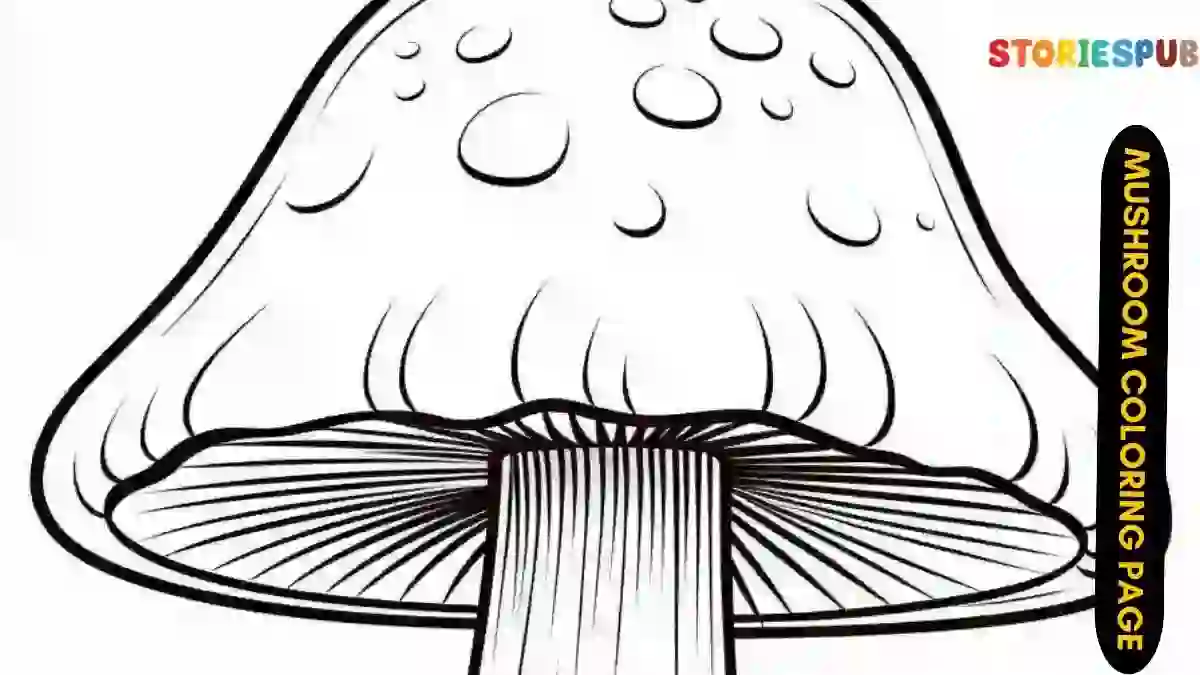 Mushroom-Coloring-Pages