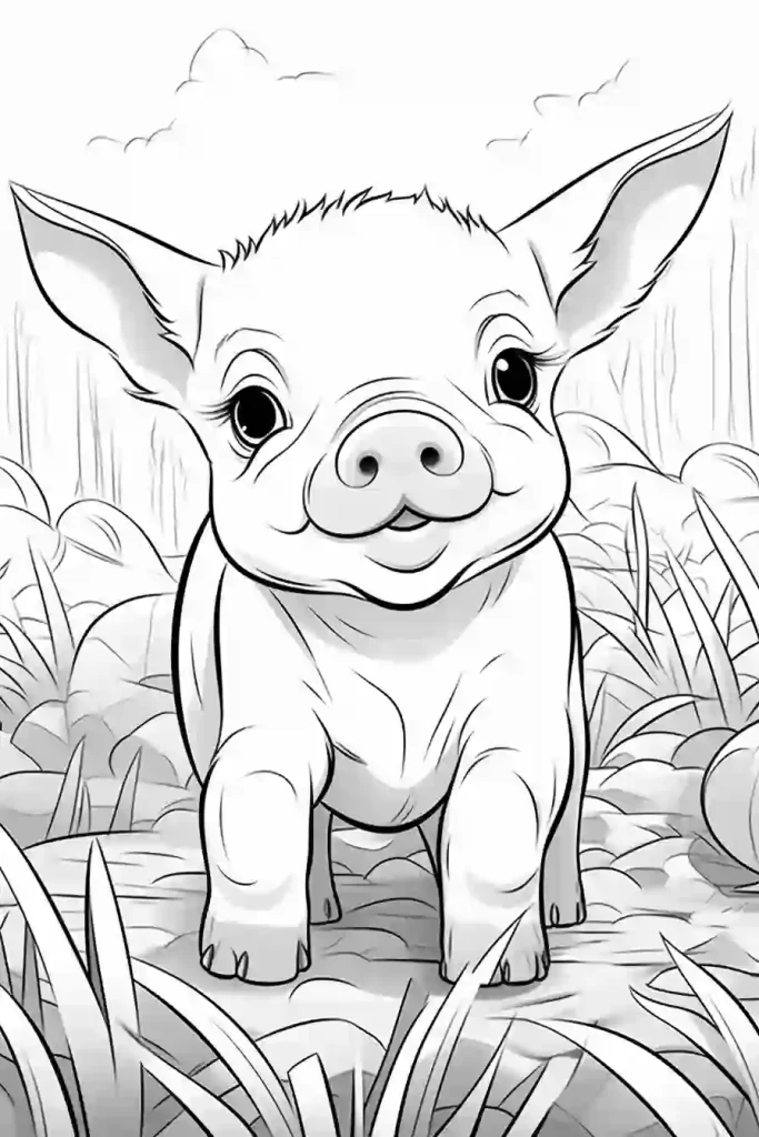 Free-Pig-coloring-pages 