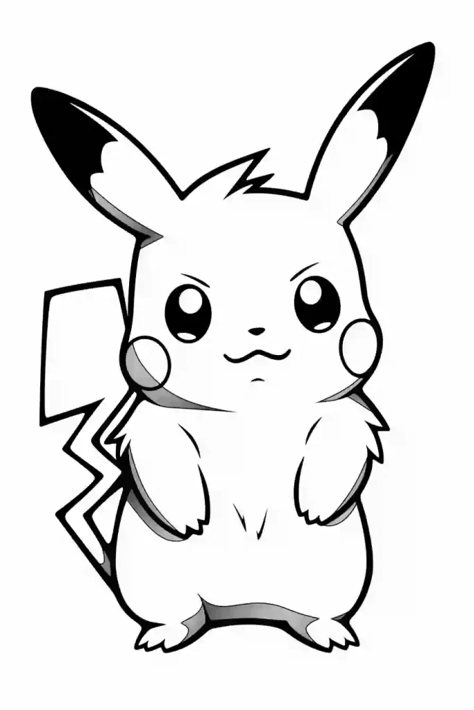 Pikachu-coloring-pages