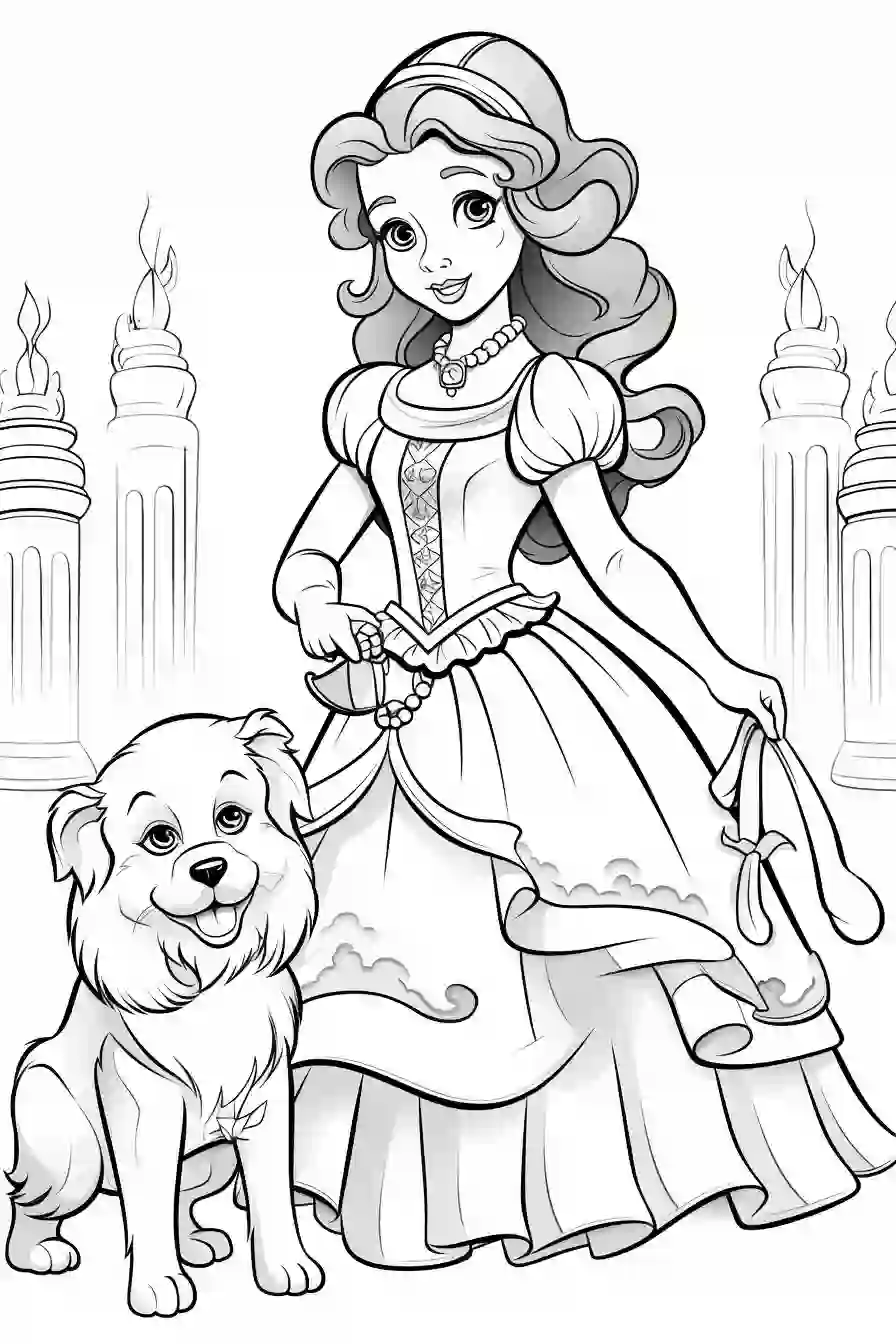  Princess-Coloring-Pages