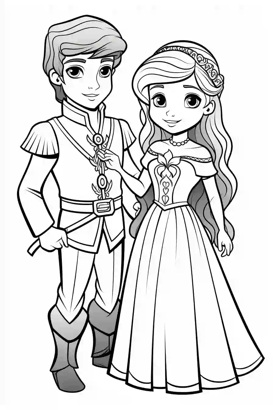  Princess-Coloring-Pages