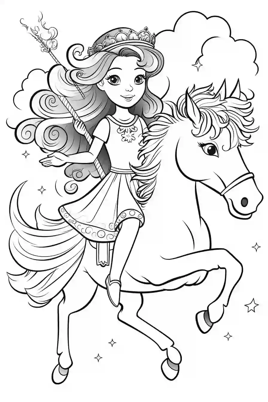  Princess-Coloring-Pages