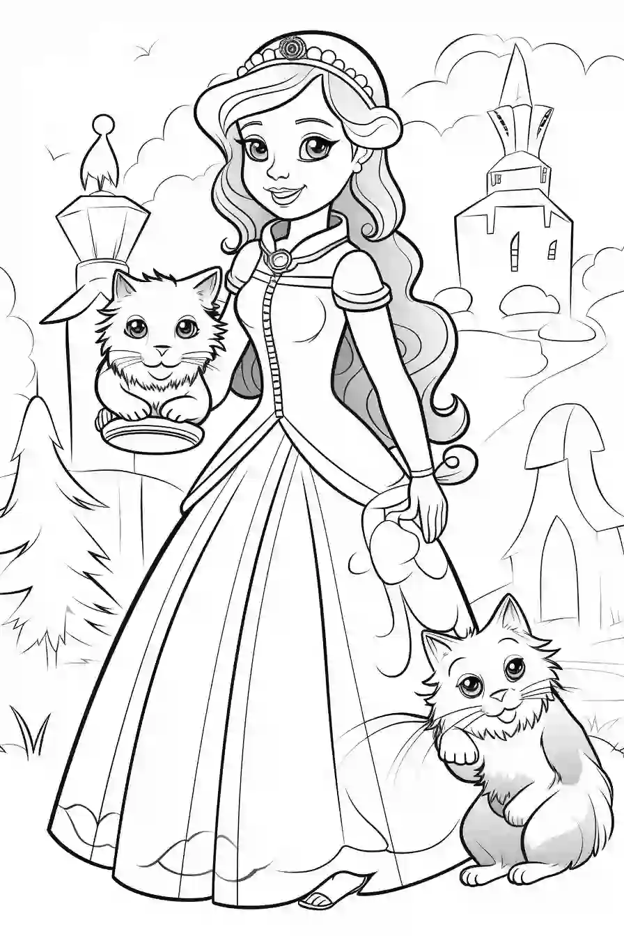  Princess-Coloring-Pages