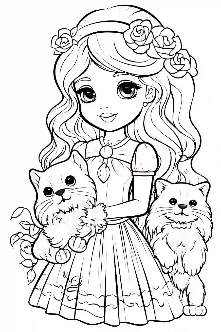  Princess-Coloring-Pages