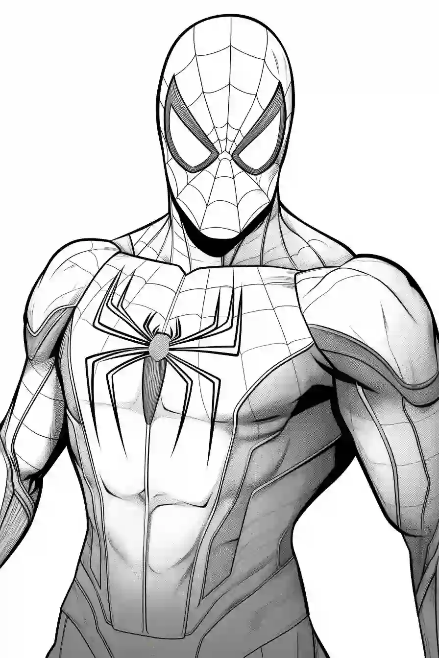 Spider Man Homecoming Coloring Pages Spiderman Coloring Pages Only Coloring  Pages  birijuscom  Superhero coloring Avengers coloring pages  Superhero coloring pages