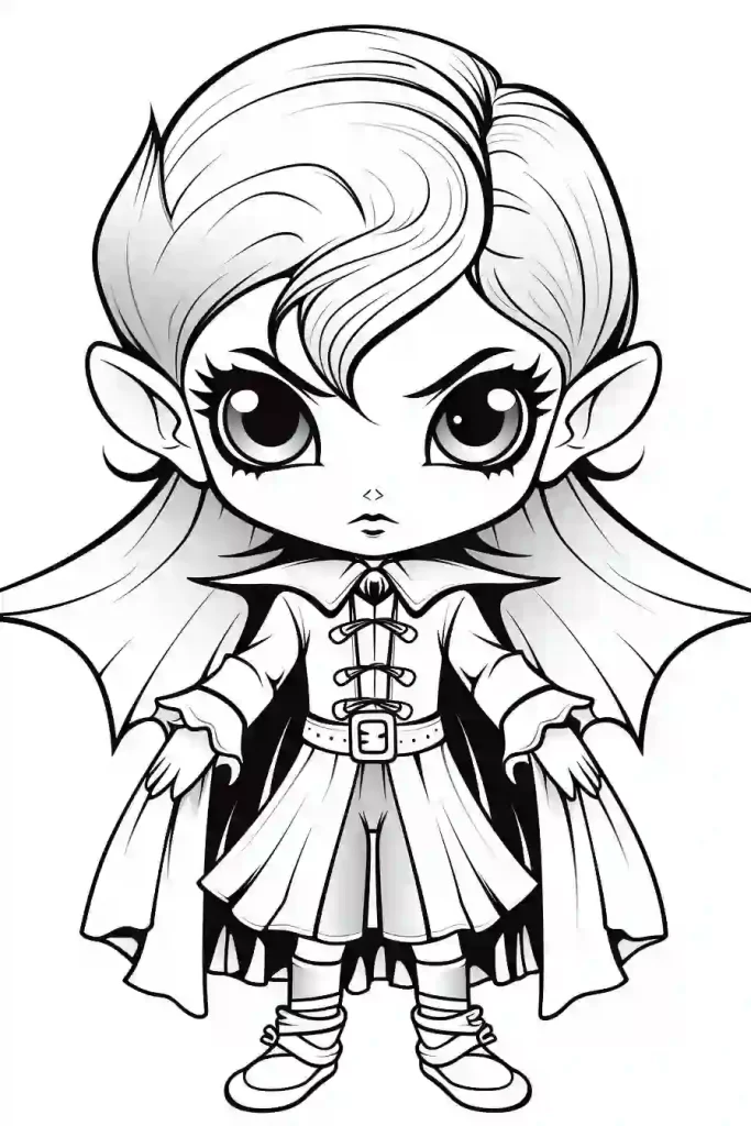 Anime-Vampire-Girl-Coloring-Pages