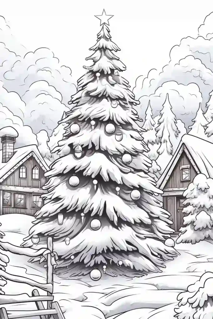 Christmas-Tree-Coloring-Pages