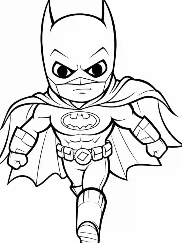 Batman Coloring Pages | For Kids & Adults | Storiespub