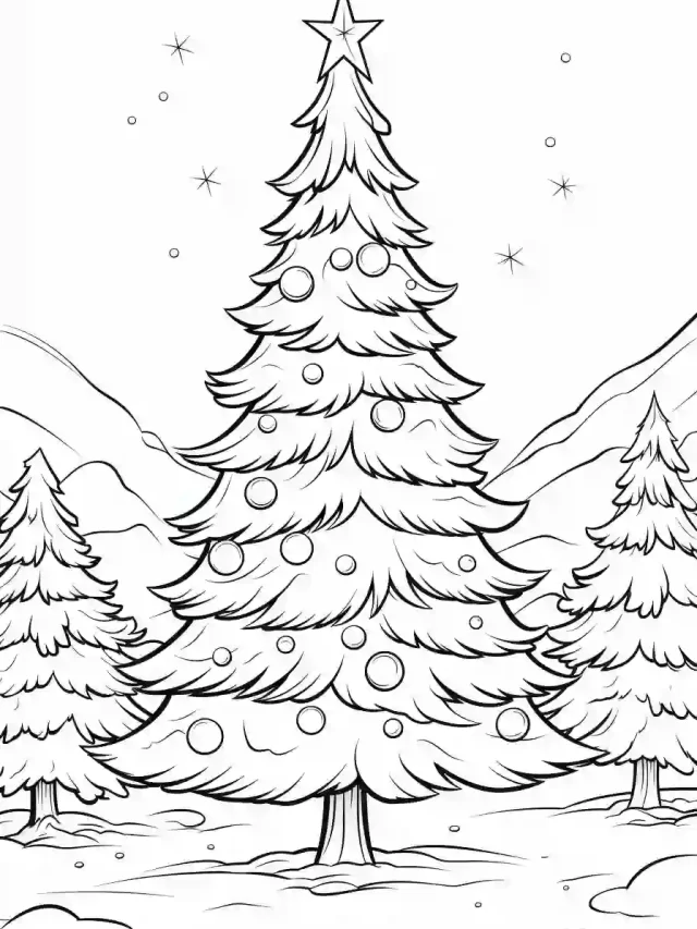 Christmas-Tree-Coloring-Pages