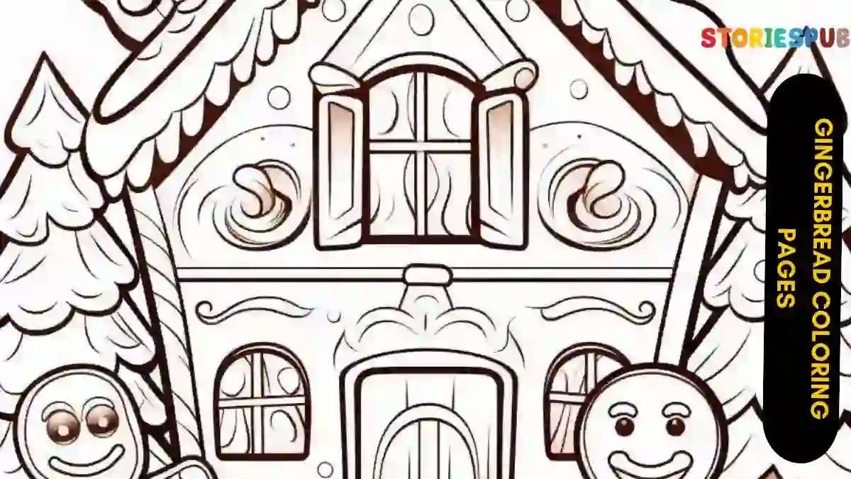 Read more about the article Christmas Gingerbread Coloring Pages For Kids