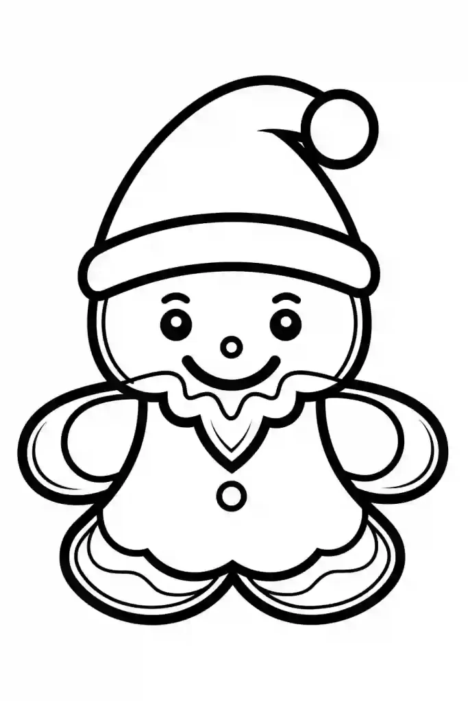 Gingerbread-Coloring-Pages