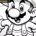 Mario-Coloring-Page