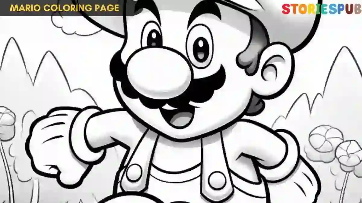 Read more about the article Mario Coloring Page | For Kids & Adults