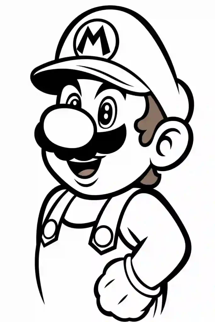 Mario-Coloring-Page