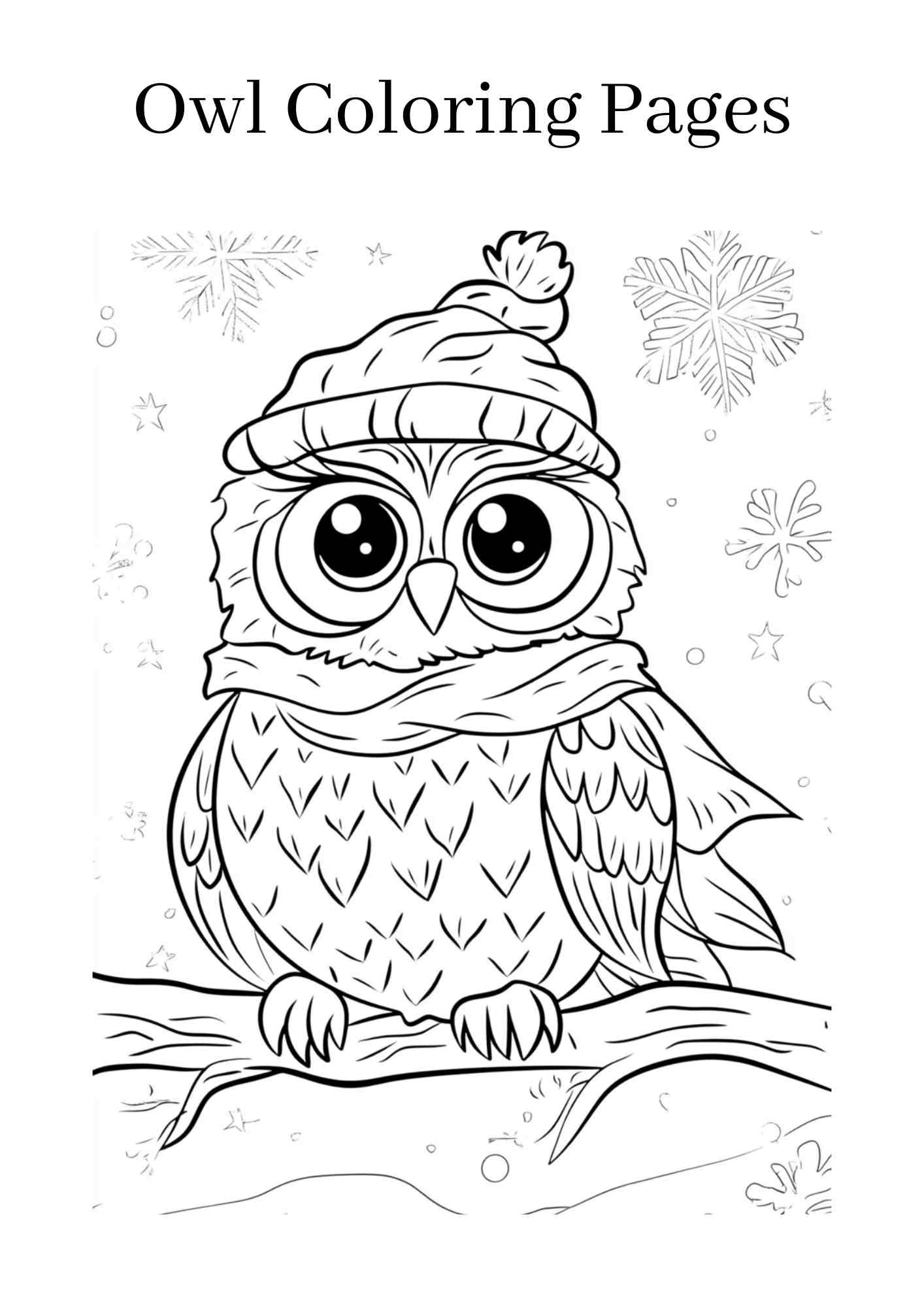 Owl-Coloring-Pages