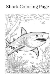 Shark-Coloring-Page