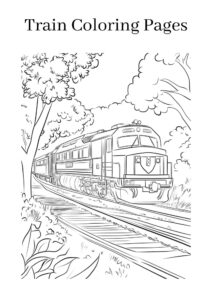 Train-Coloring-Pages