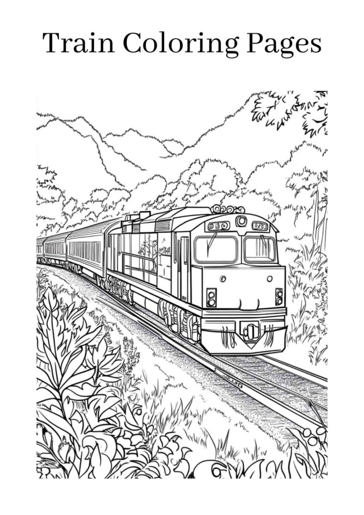 Train-Coloring-Pages