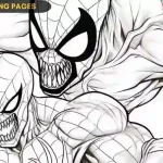 Free Printable Venom Coloring pages | For Kids & Adults