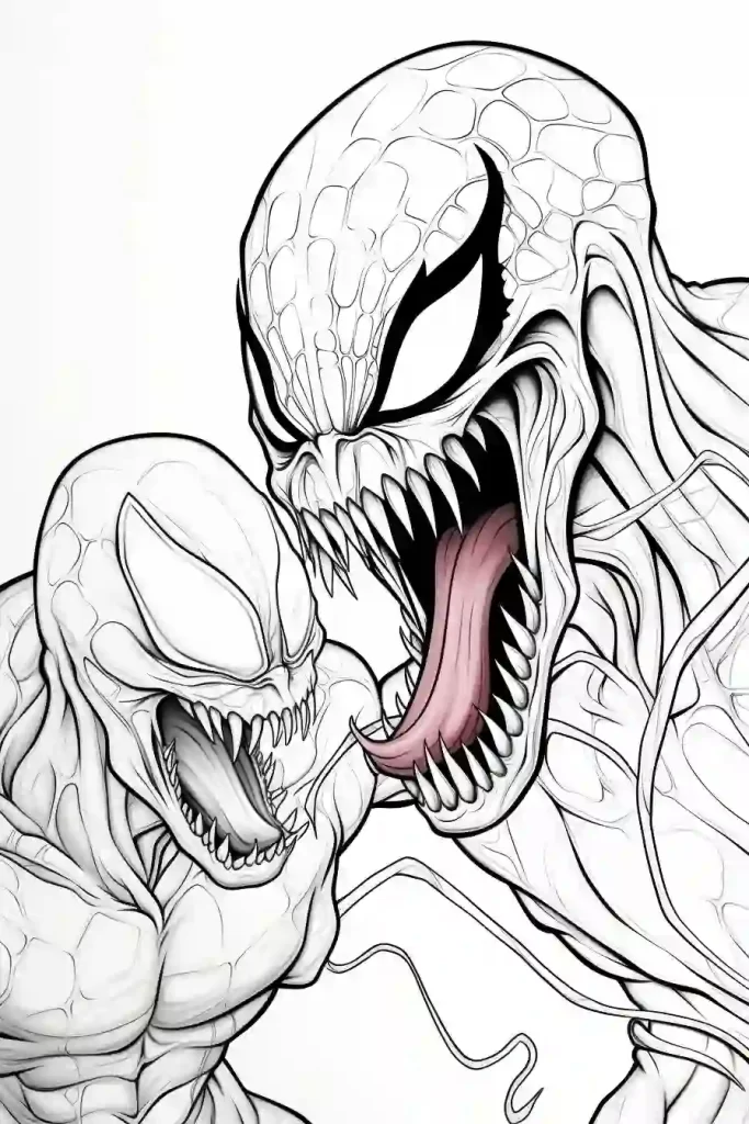 Venom-Coloring-pages